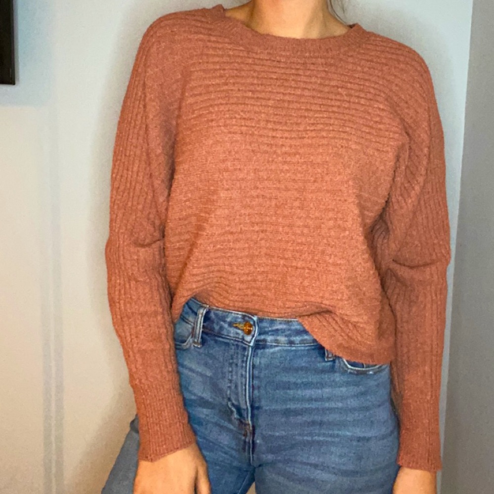 Orange Sweater